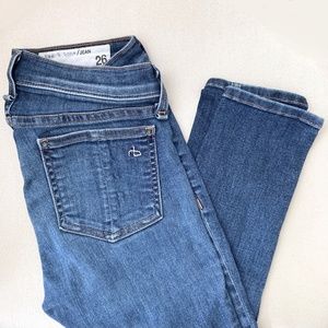 Rag & Bone Mid-Rise Skinny Jeans